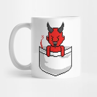 Pixel Pocket Devil Mug